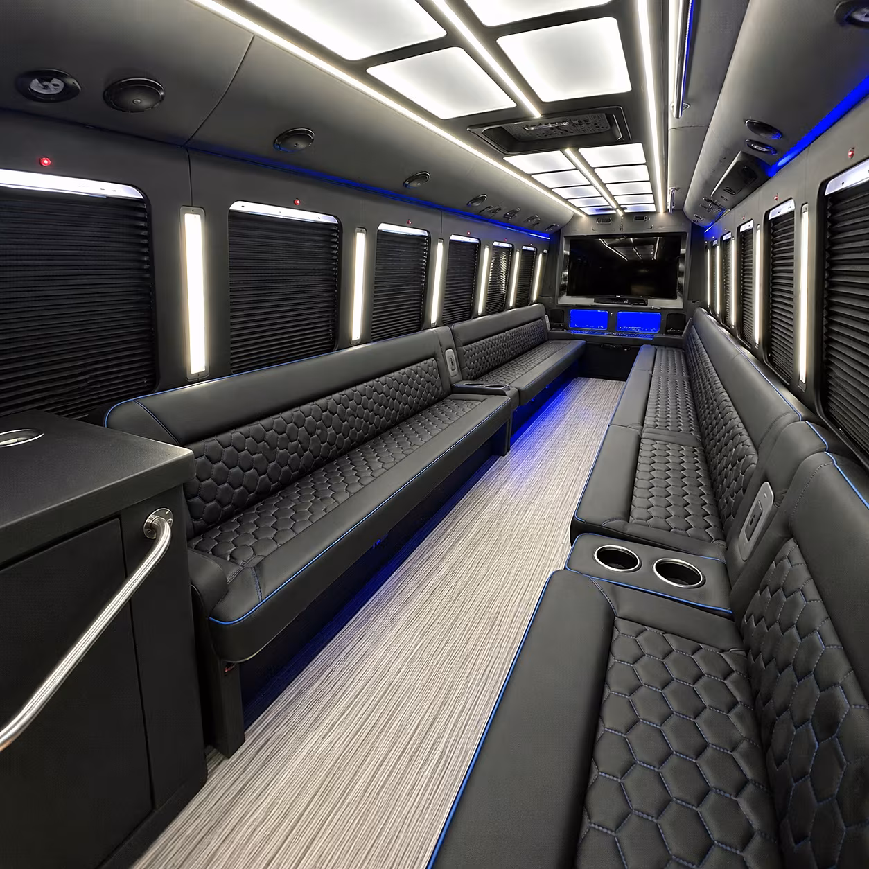 bachelorette party bus rentals across the i 5 bridge into portland