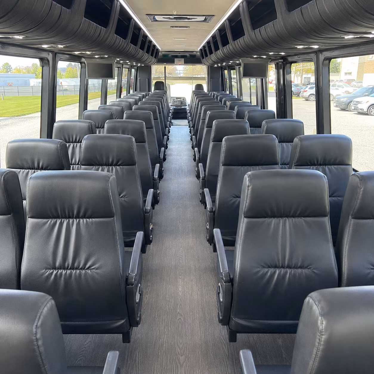 vancouver 30 passenger minibus inside