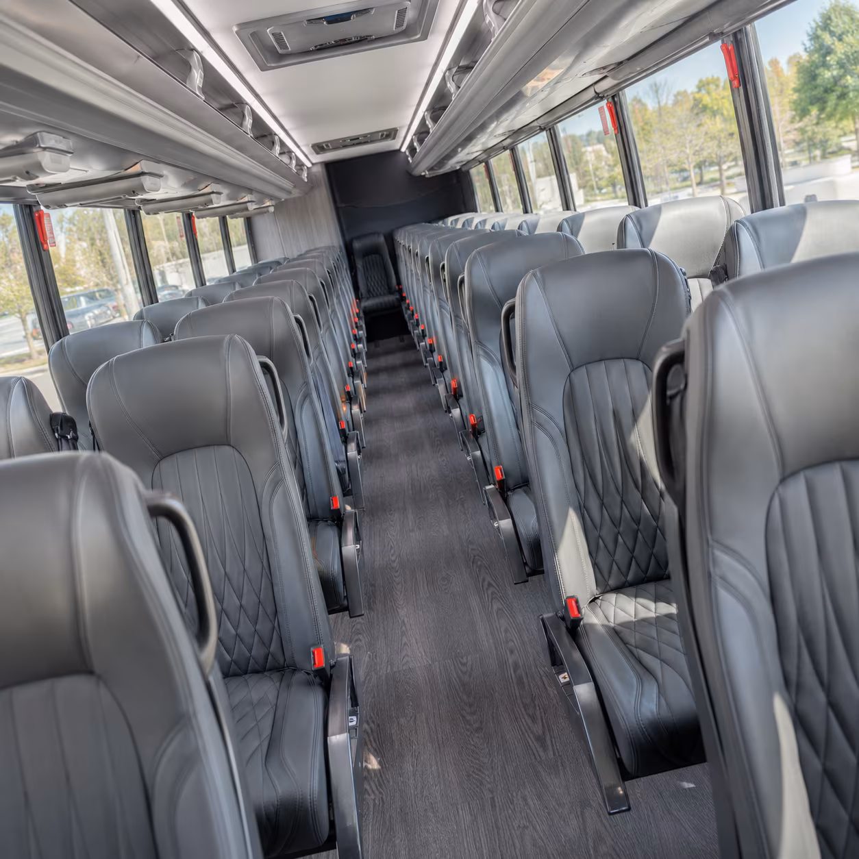 vancouver 30 passenger minibus interior
