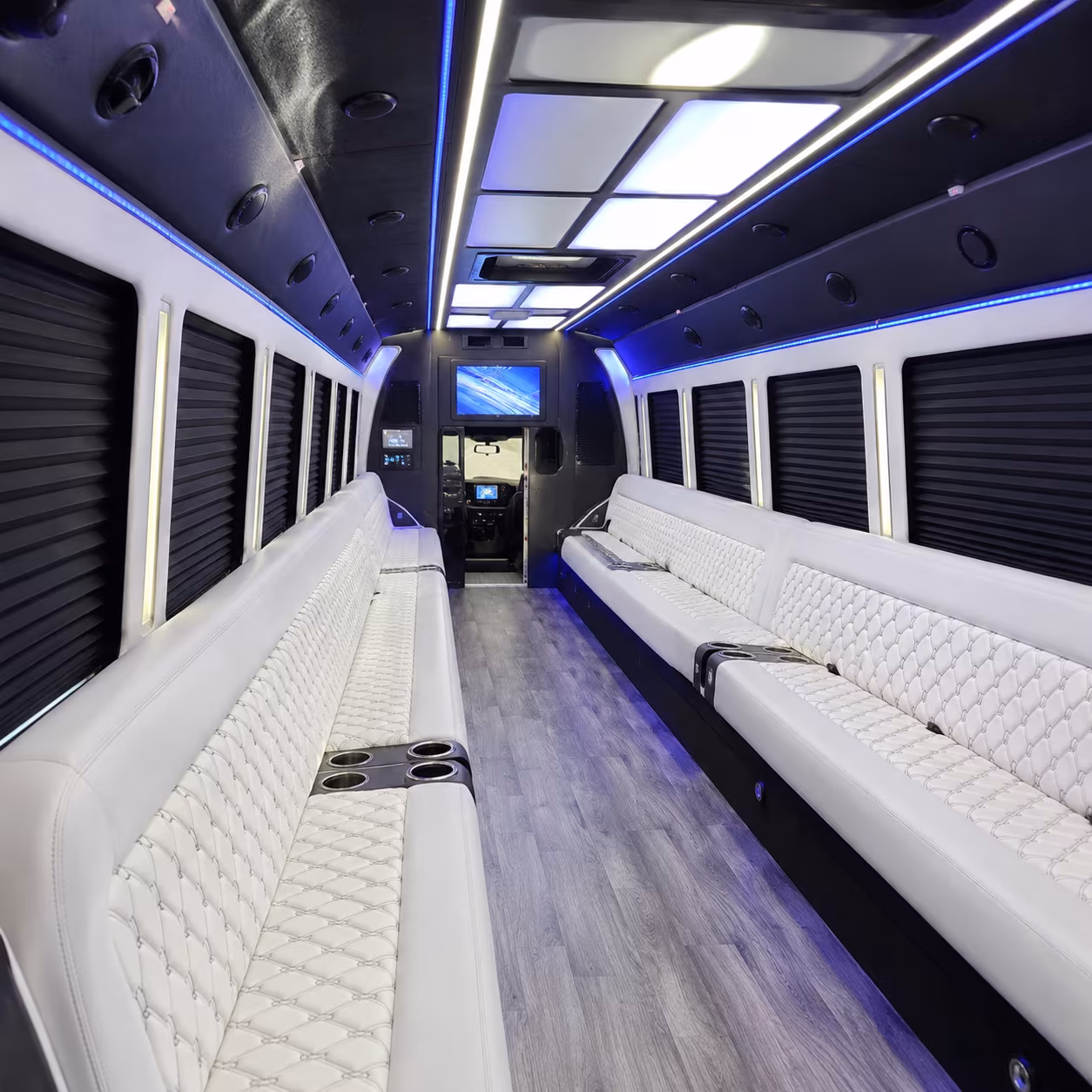 vancouver party bus interior