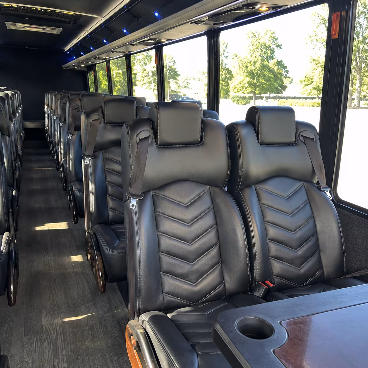 vancouver religious group transportation onboard seating