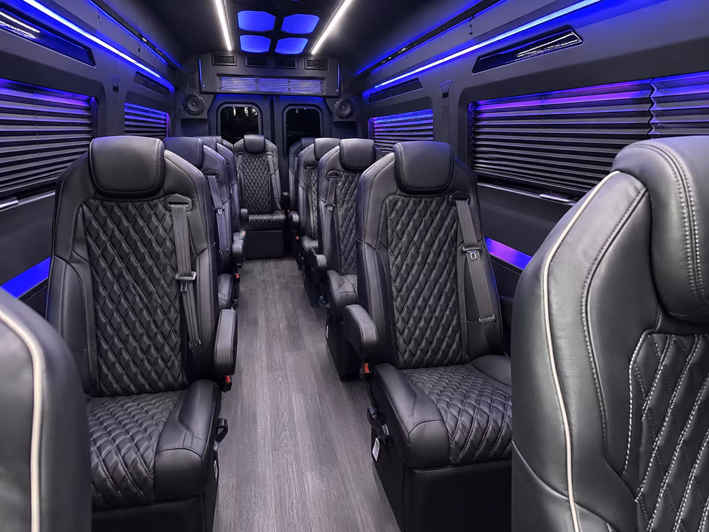 vancouver sprinter van with driver interior